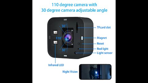 Wide Angle Wifi Cell Phone Charger Cam