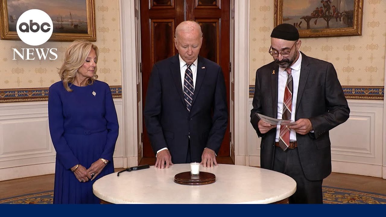 President Biden, first lady mark Oct. 7 anniversary at White House