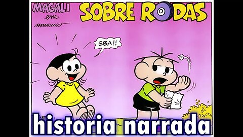 Magali em-Sobre rodas | Gibis do Rapha