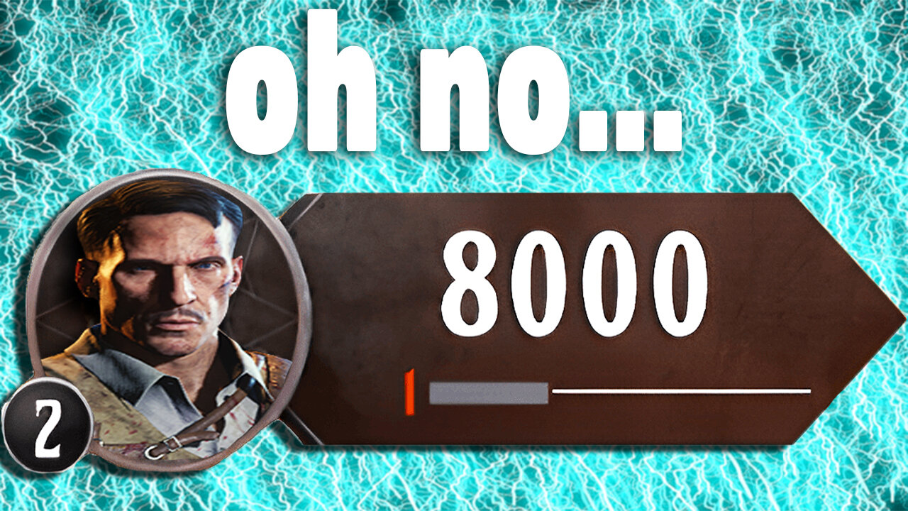 Round 50 COD Zombies, but I Only Have 1 HP...