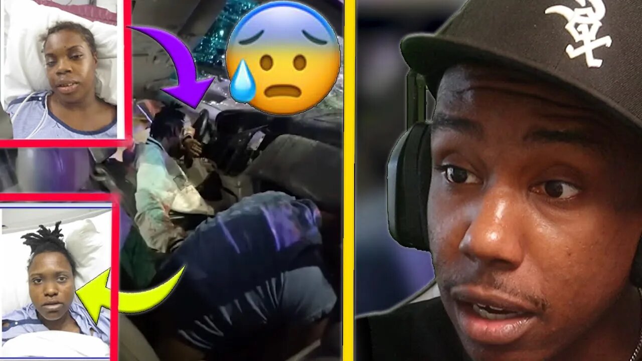 HE GOT DRUNK WITH HER KIDS IN THE CAR BUT FORGOT TO PUT.THERE SEATBELT ON SO....(REACTION)