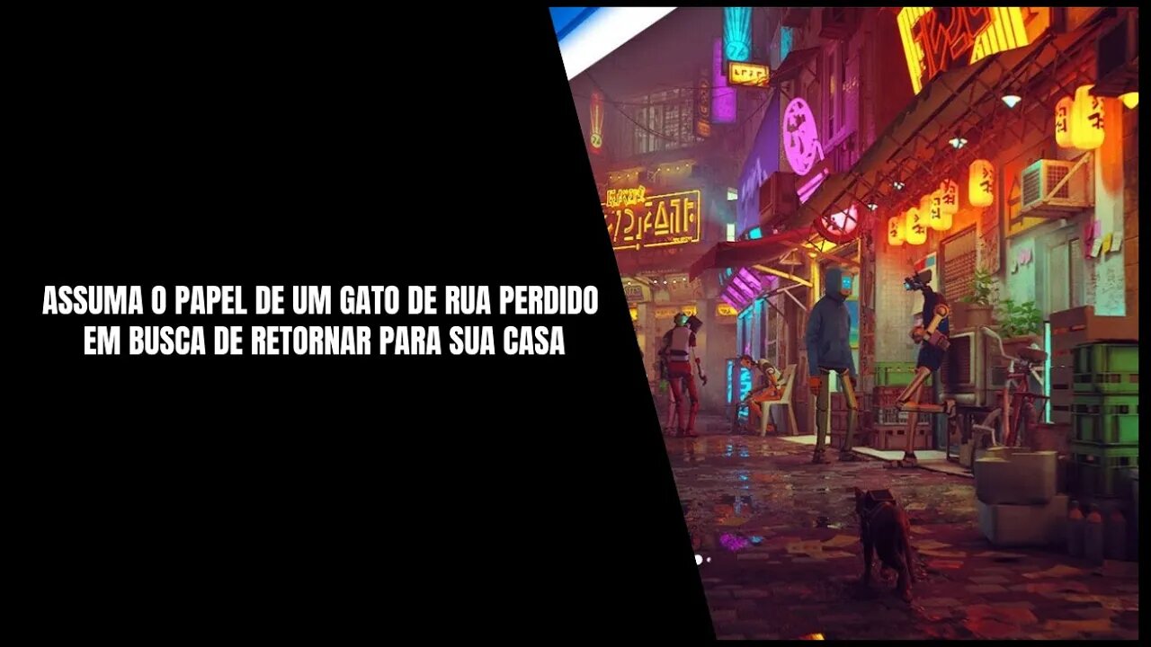 Stray Chega ao PS4, PS5 e PC em 2022 (Game de Aventura em que Você é um Gato)