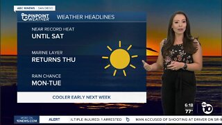 ABC 10News PinPoint Weather With Meteorologist Angelica Campos