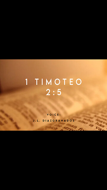 1 Timoteo 2:5