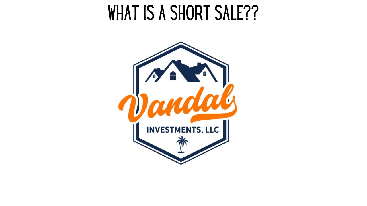 What Is A Short Sale On A Property?