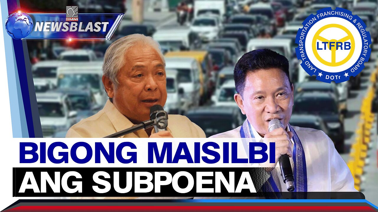 NBI, bigong maisilbi ang subpoena sa dating aide ni LTFRB Chair Guadiz