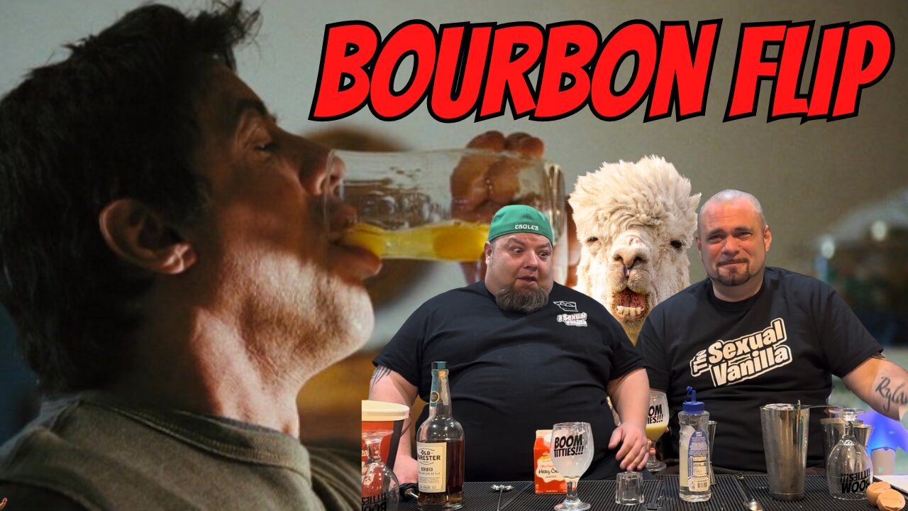 Bourbon Flip Flop: A Questionable Cocktail Adventure! 🥃🥚