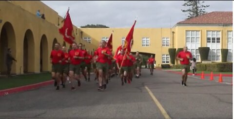 Alpha Company Motivational Run