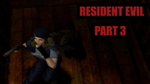 Resident Evil 1: Part 3 Making it Outside