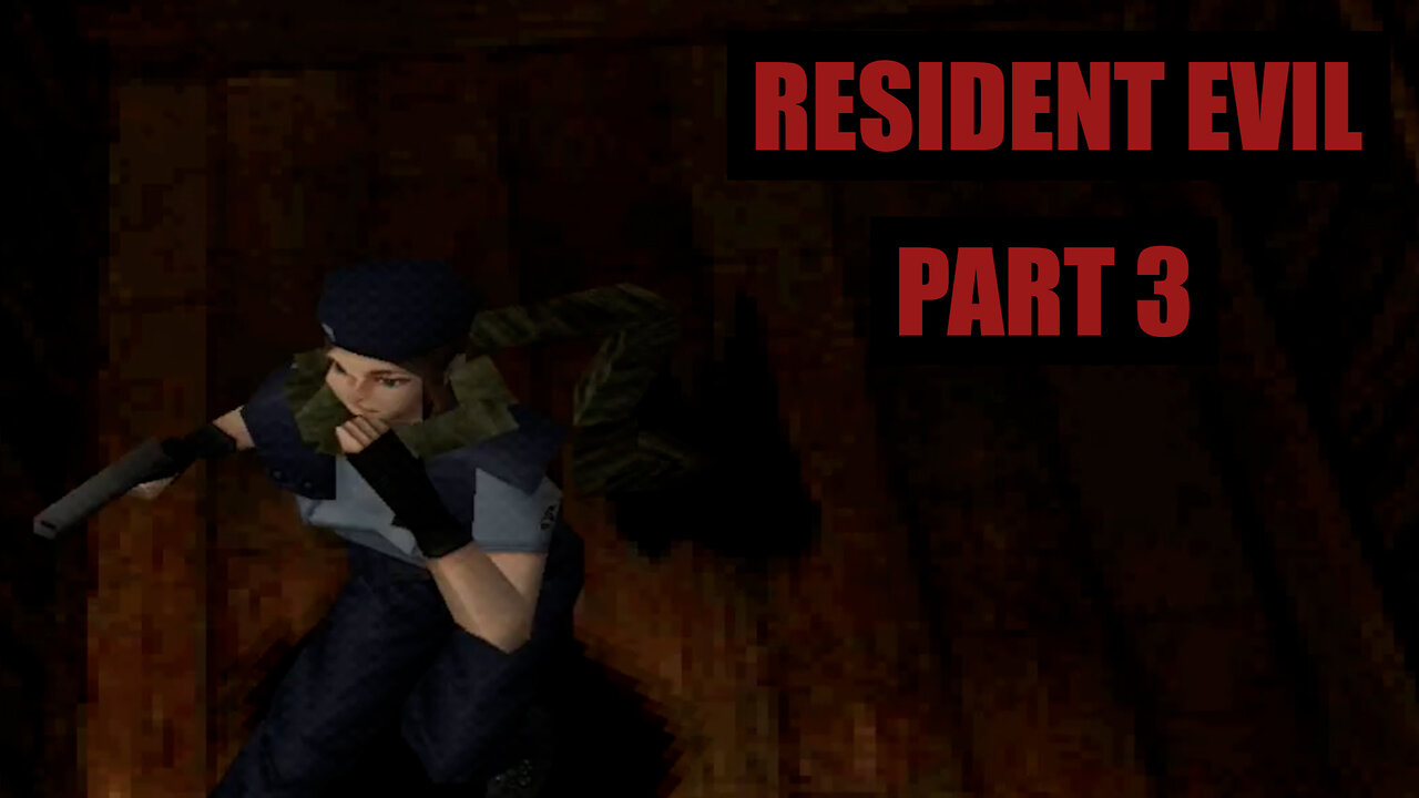 Resident Evil 1: Part 3 Making it Outside