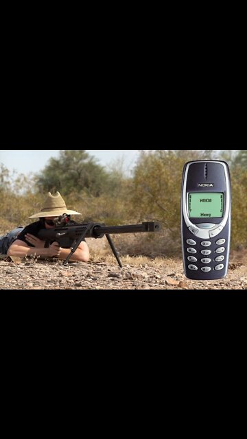 20mm vs Nokia 3310 Slow Motion #Shorts