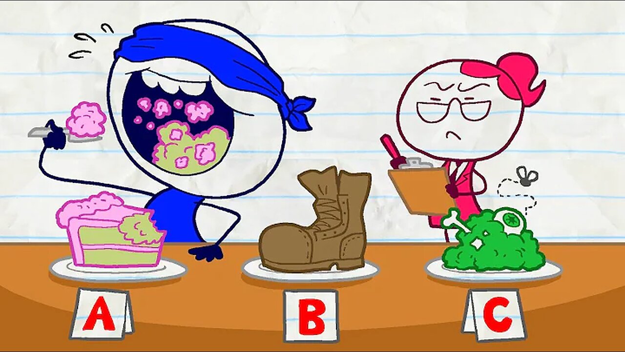 Pencilmate Shares His Talents!| Animated Cartoons | Animated Short Films | Pencilmation