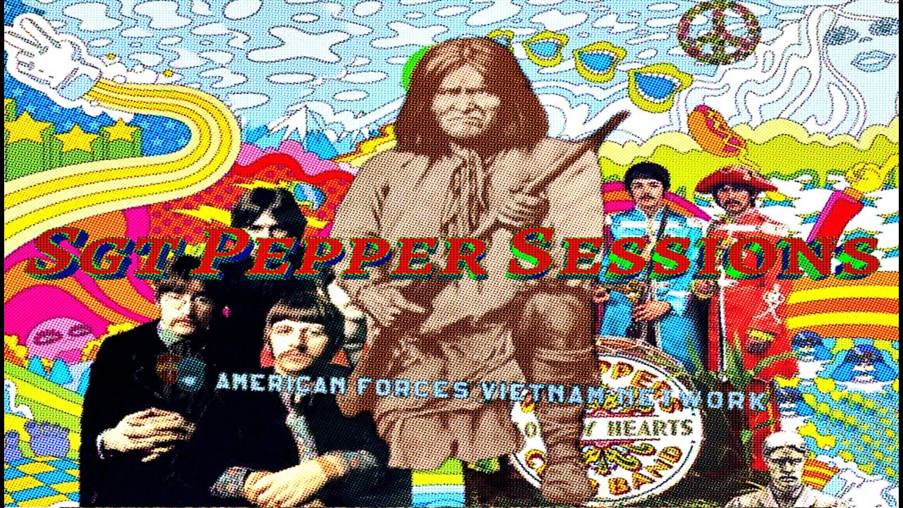 Sgt Pepper Program AFVN Vietnam 1.970 U.S.