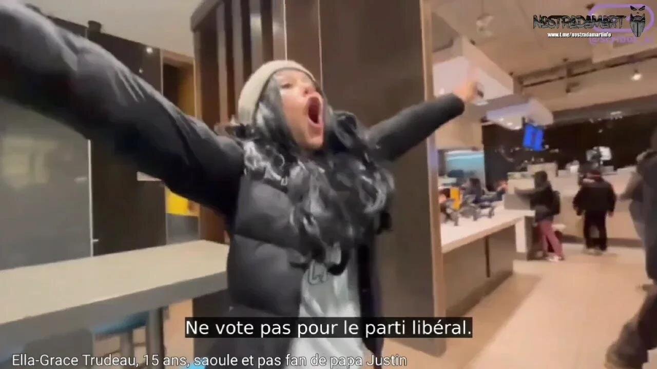 La fille de Justin Trudeau pas fan de son papa