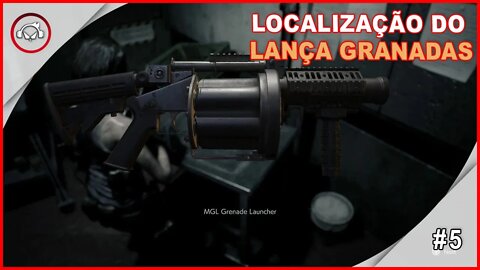 Resident Evil 3 Remake, Localização do Lança Granadas Pc - Gameplay PT-BR #5