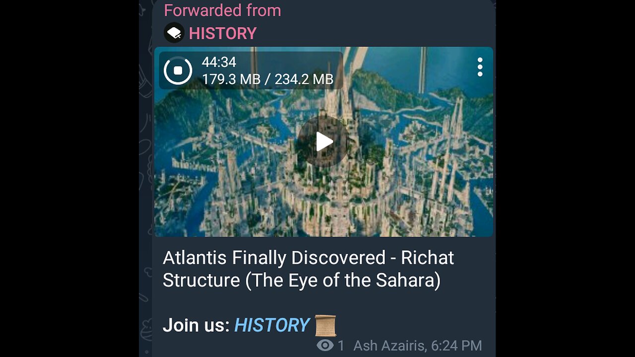 Documentary: Atlantis and the Richat Structure