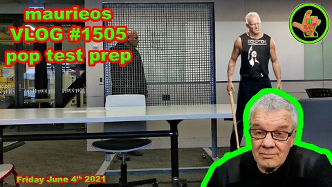 maurieos VLOG #1505 pop test prep