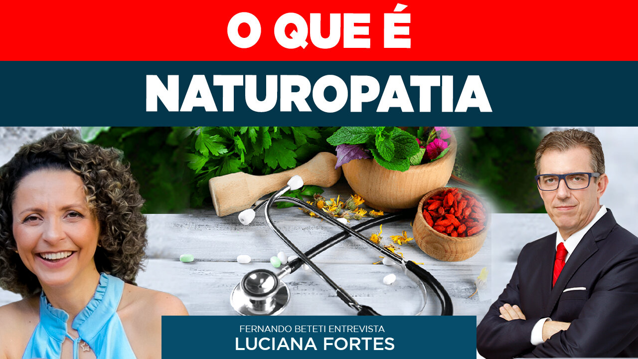 O QUE É IRIDOLOGIA / NATUROPATIA | LUCIANA FORTE - FERNANDO BETETI