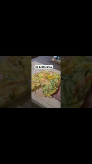 korean pancake recipe easy #Shorts