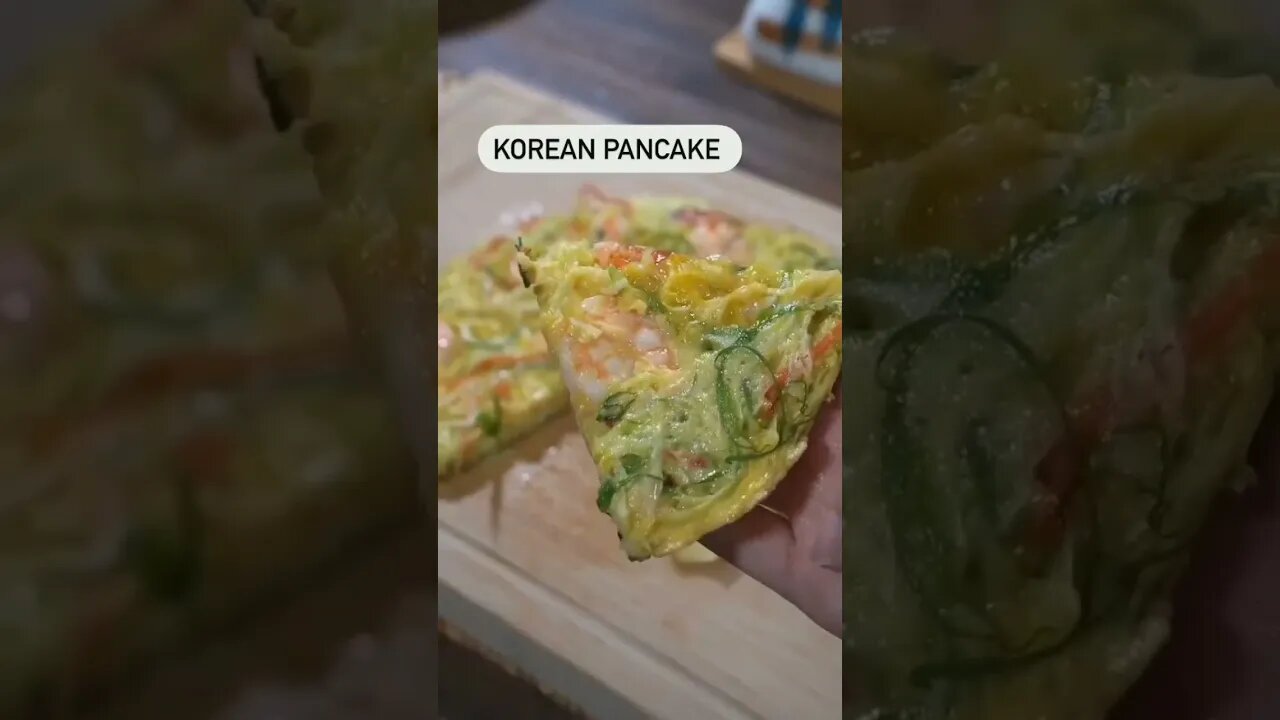 korean pancake recipe easy #Shorts