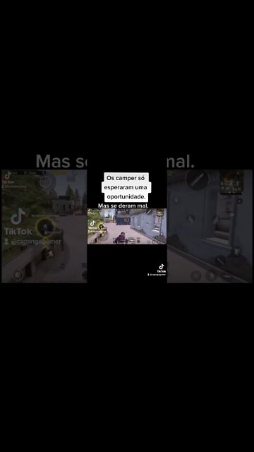 Os camper esperaram uma oportunidade, mas se deram mal. #capangagamer #gameplay #pubg #pubgmobile