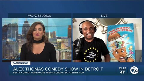 Alex Thomas Comedy Show in Detroit at Bert's Comedy Warehouse