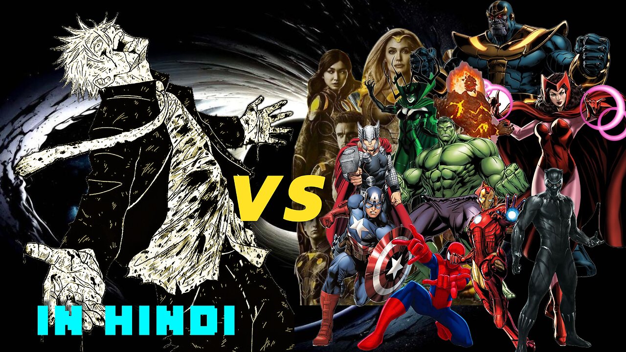 Gojo Satoru VS Marvel Strongest Characters | EXPLANATION IN HINDI BY ●AYUSH_TECH●🤩🥶🔥