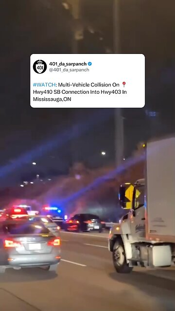 Mississauga Ontario Accident