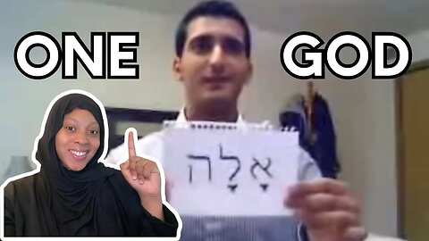 A Jew explains why ALLAH is the one and ONLY God