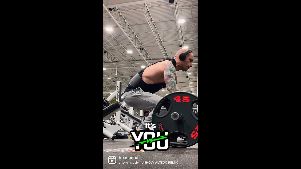 It’s always You vs You you decide who wins
