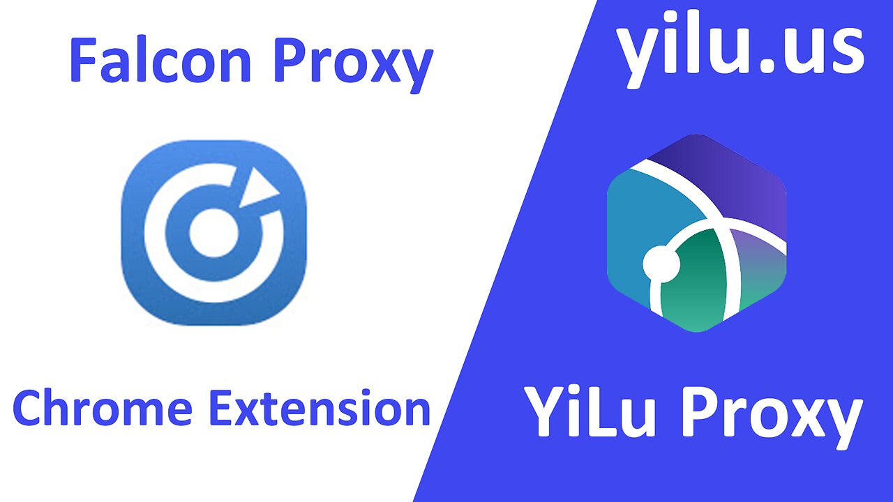 Falcon Proxy Settings With YiLuProxy | Top Socks5 Proxy Server - yilu.us