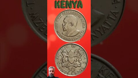 Kenya 50 Cents 1975.#shorts #education #coinnotesz