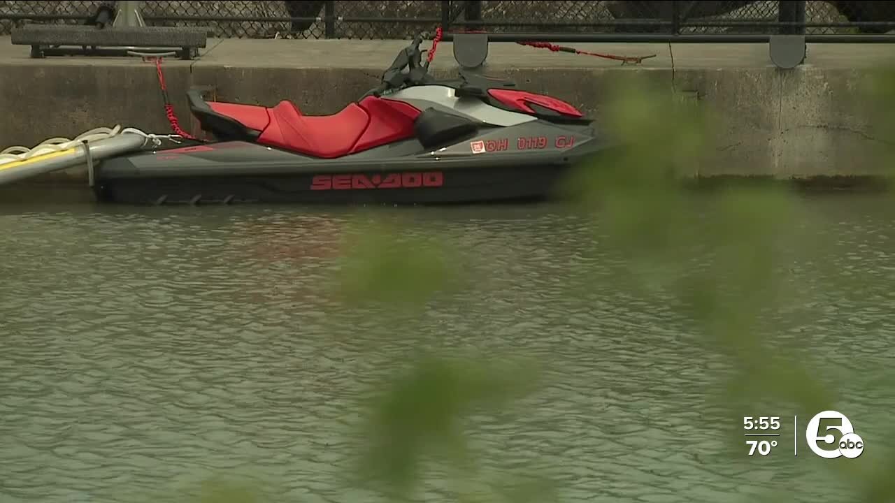 Sheffield Lake Fire Department using jet skis for faster water rescues