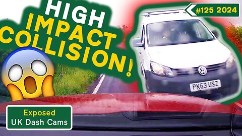 Compilation #125 - 2024 | Unbleeped & Without Commentary | Exposed: UK Dash Cams