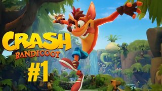 CRASH BANDICOOT | ILHA 1 | Gameplay | PS4 | IN-US