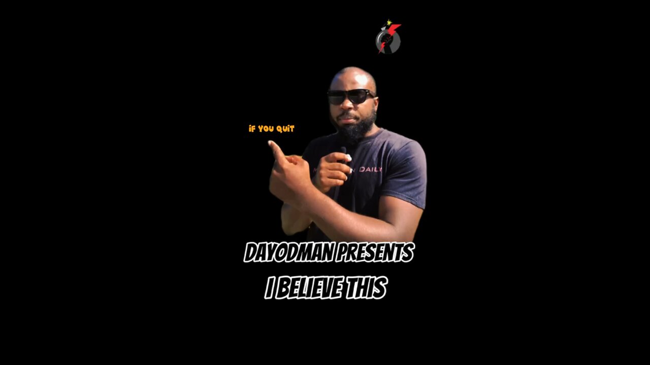 If You Quit #dayodman #motivation #whyquit #if #eeyayyahh