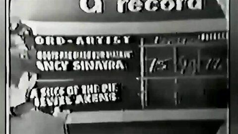 Nancy Sinatra — "These Boots Are Made For Walkin'" [debut] 👢 American Bandstand Jan 15 1966