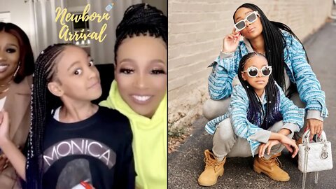 Monica & Shannon Brown's Daughter Laiyah Steals The Show! 🤗