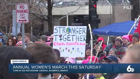 Idaho Women's March 2022 taking place this weekend