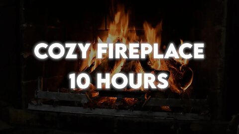 10H of Crackling Fire┃No Ads┃Deep Relaxation