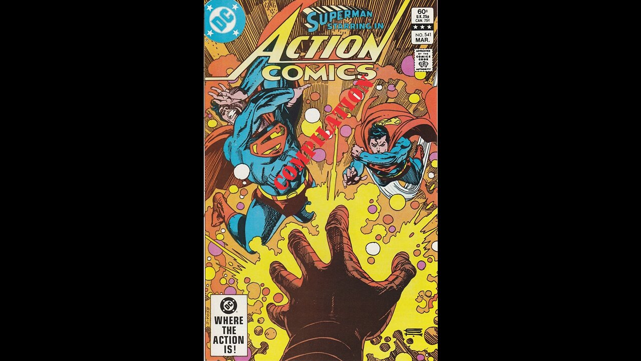 Action Comics: Super Split -- Review Compilation (1938, DC Comics)