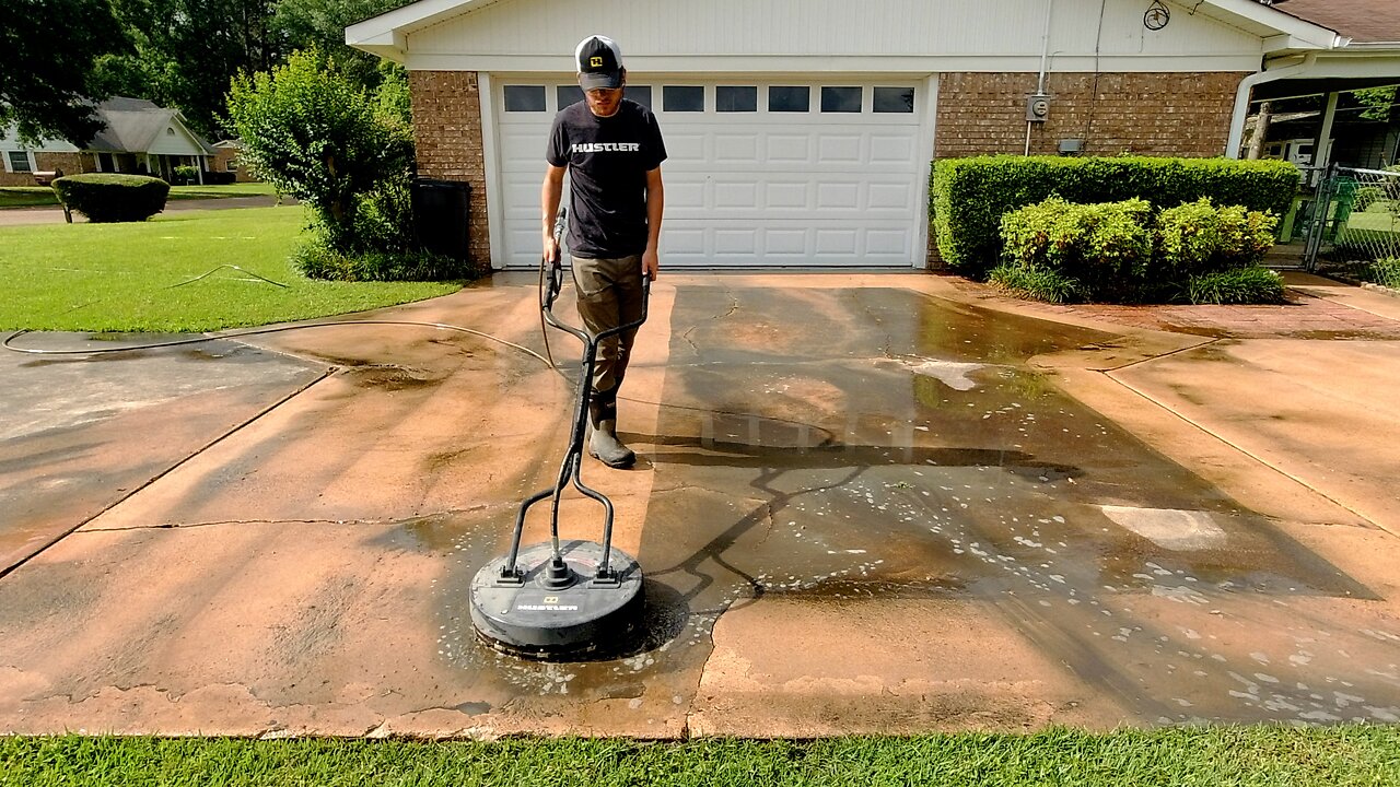 He was in DISBELIEF when I cleaned his DIRTY driveway for FREE