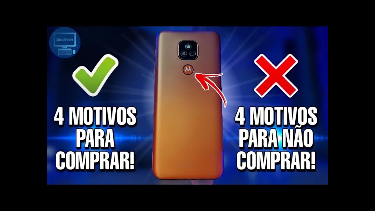 MOTO E7 PLUS - 4 MOTIVOS PARA COMPRAR E 4 PARA NÃO COMPRAR!!! 💸