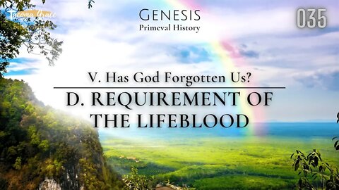 Requirement of the Lifeblood | Genesis 9:1-7