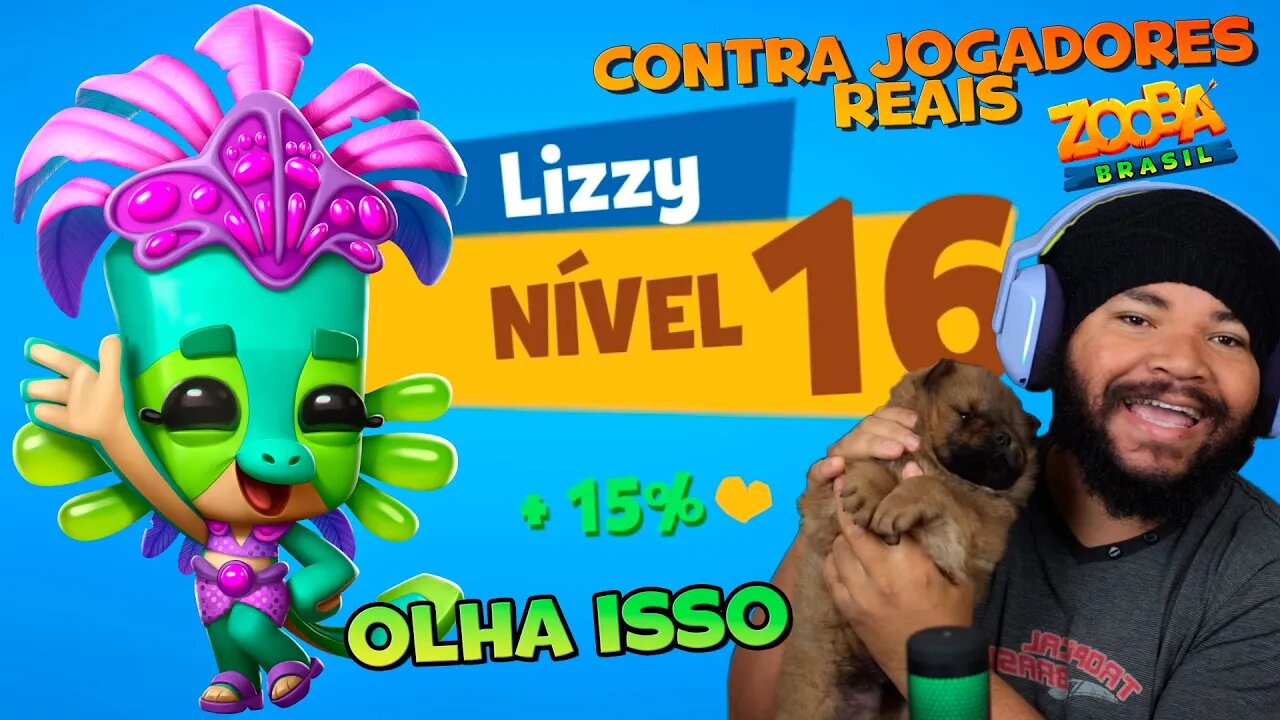 LIZZY NV 16 PRATA CONTRA JOGADORES REAIS SQUAD! ZOOBA