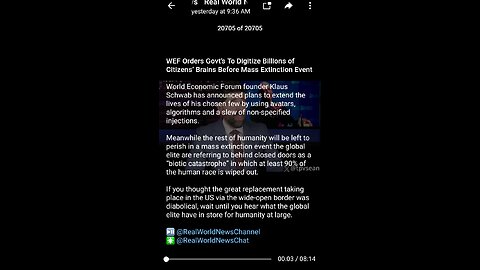 News Shorts: Klaus Schwab wants Brains Uploaded