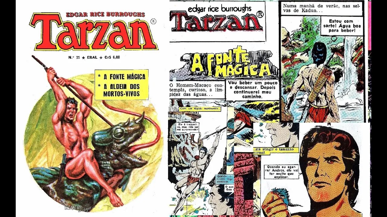 TARZAN FORMATINHO 31 A FONTE MAGICA-#museudogibi #quadrinhos #comics #manga