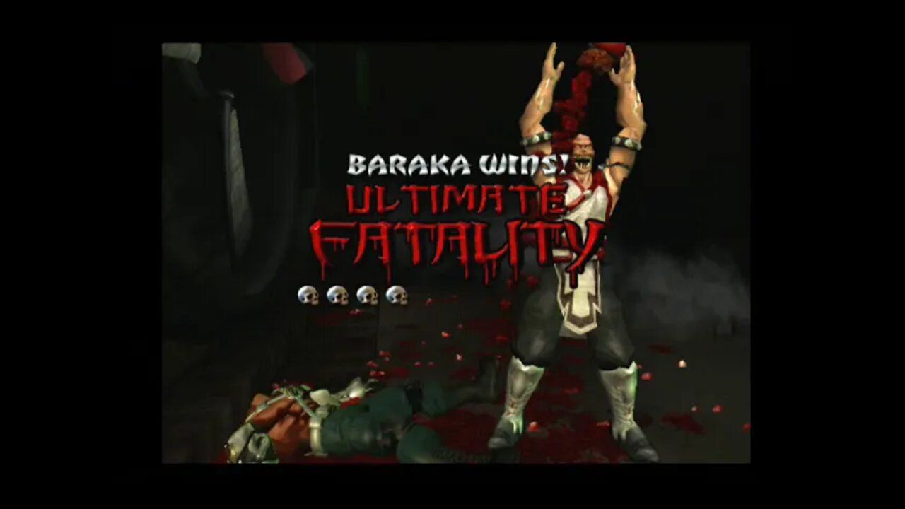 Mortal Kombat Armageddon (PS2) - Baraka - Arcade Mode - Max Difficult - No Continues