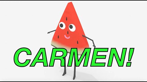 Happy Birthday CARMEN! - WATERMELON Birthday Song