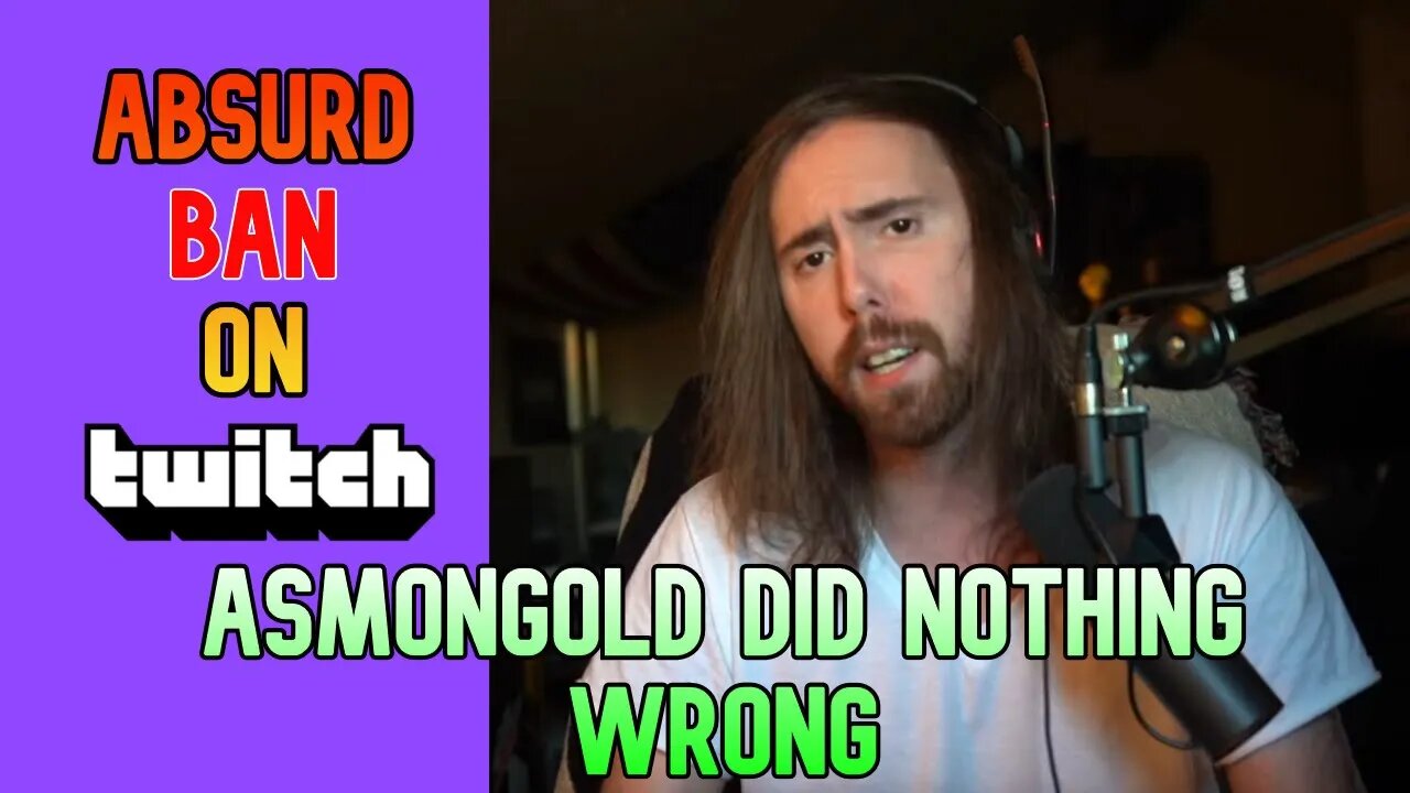 Asmongold Banned On Twitch For Doing Nothing | Thankfully He Was Just Unbanned